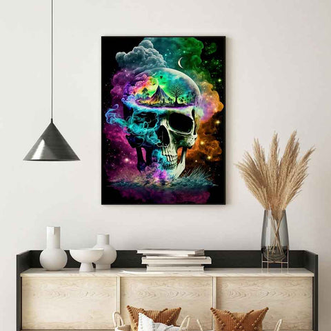 2-skull-artworks-skull-paintings-the-shaman's-skull