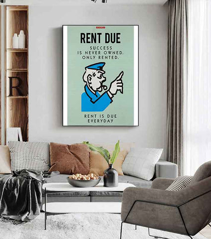2-monopoly-wall-art-board-games-wall-art-rent-due