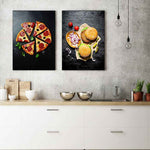 3-kitchen-paintings-restaurant-artwork-pepperoni-pizza