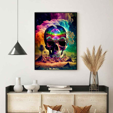 2-skull-artworks-skull-paintings-peace-and-love-skull