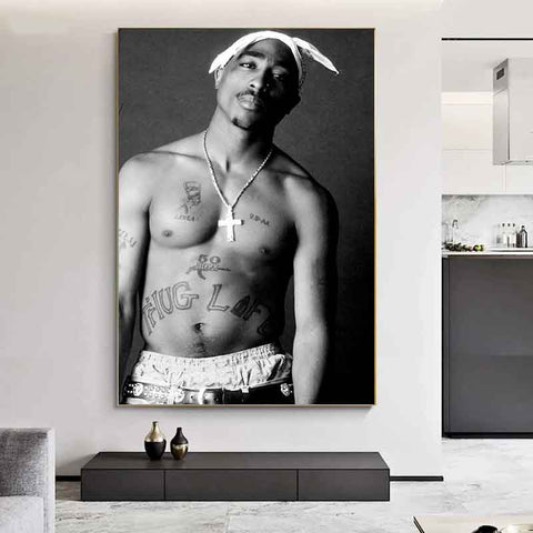 2-2-pac-painting-2pac-wall-art-the-gangsters'-paradise