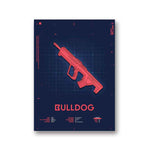1-army-wall-decor-gun-wall-art-bulldog