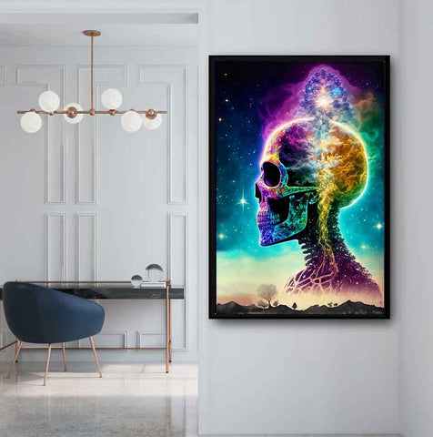 2-skull-artworks-skull-paintings-connection-with-the-universe