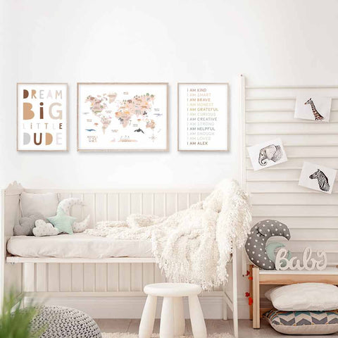 2-world-map-nursery-maps-artwork-animals-of-the-world-white-map