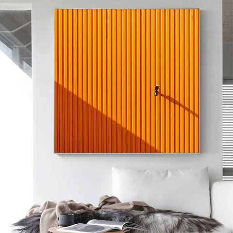 2-industrial-prints-industrial-artwork-an-orange-façade