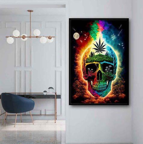 2-skull-artworks-skull-paintings-smoke-and-skull