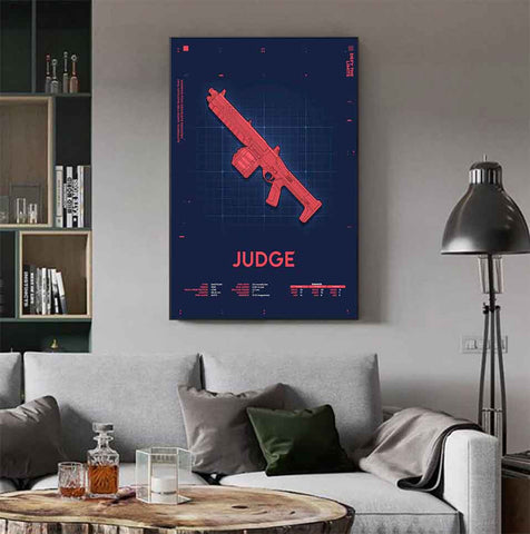 2-army-wall-decor-gun-wall-art-judge