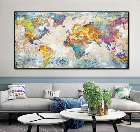 2-maps-artwork-world-map-poster-large-the-world-in-color