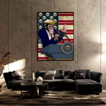 3-patriotic-paintings-fun-wall-prints-donald's-monkey