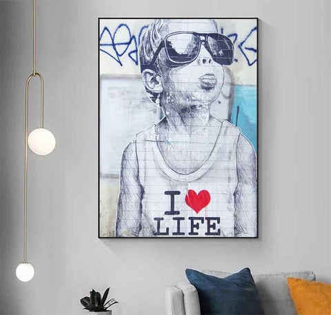 2-banksy-art-for-sale-posters-banksy-i-love-life