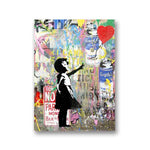 1-banksy-art-for-sale-posters-banksy-girl-with-balloon-caricature-graffiti