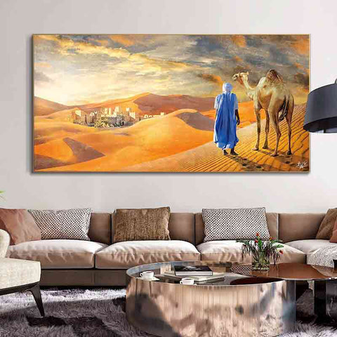 2-desert-sunset-painting-desert-paintings-a-mirage-far-away