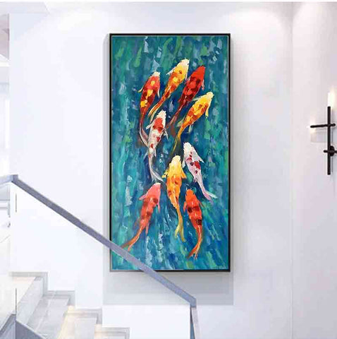 2-koi-fish-acrylic-painting-fishing-artwork-underwater-dance