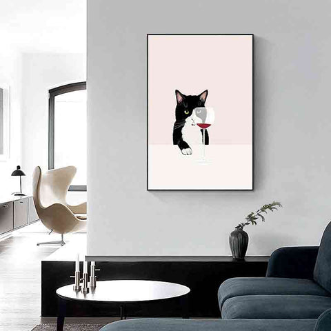 2-cat-art-work-cat-foot-print-a-black-and-white-cat-sommelier