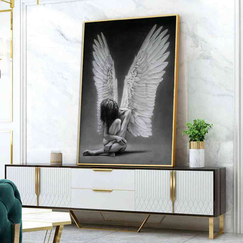 2-gothic-prints-gothic-wall-decor-fallen-angel