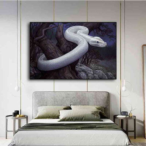 2-snake-wall-decor-snake-prints-white-python