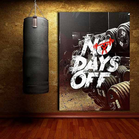 3-bodybuilding-painting-body-building-poster-no-days-off
