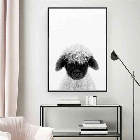 3-lamb-prints-lamb-painting-lamb-black-and-white