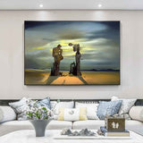 3-salvador-dali-canvas-prints-salvador-dali-wall-art-archaeological-reminiscence-of-the-angelus-by-millet-replica
