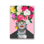1-frida-kahlo-prints-on-canvas-floral-prints-for-framing-a-bouquet-of-frida-pink