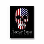 1-patriotic-paintings-patriotic-wall-decor-skull-american-dream