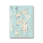 1-travel-theme-nursery-world-map-nursery-turquoise-blue